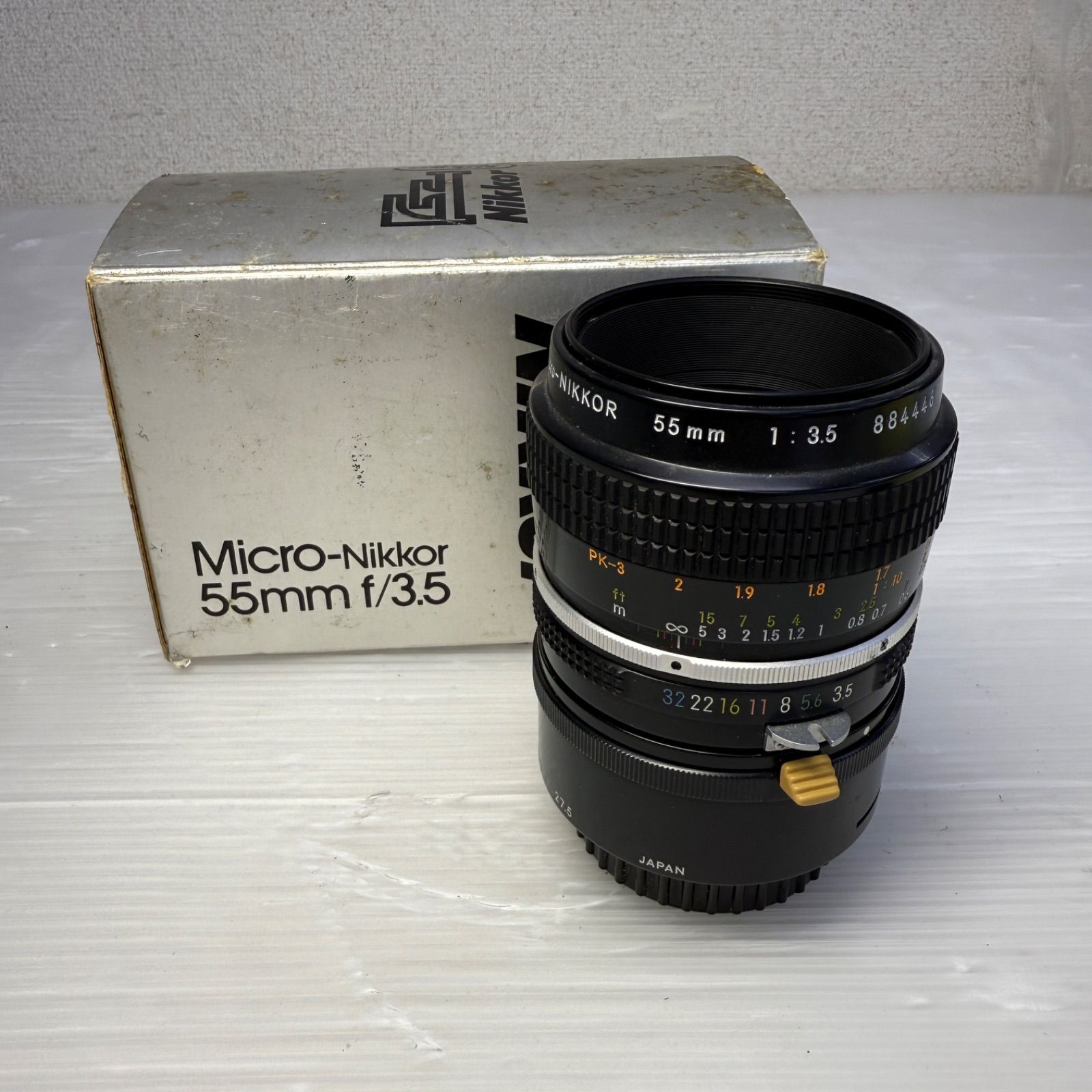 ☆ニコン Micro マイクロ 55mm F/3.5☆Nikon 一眼レフ レンズ フィルム