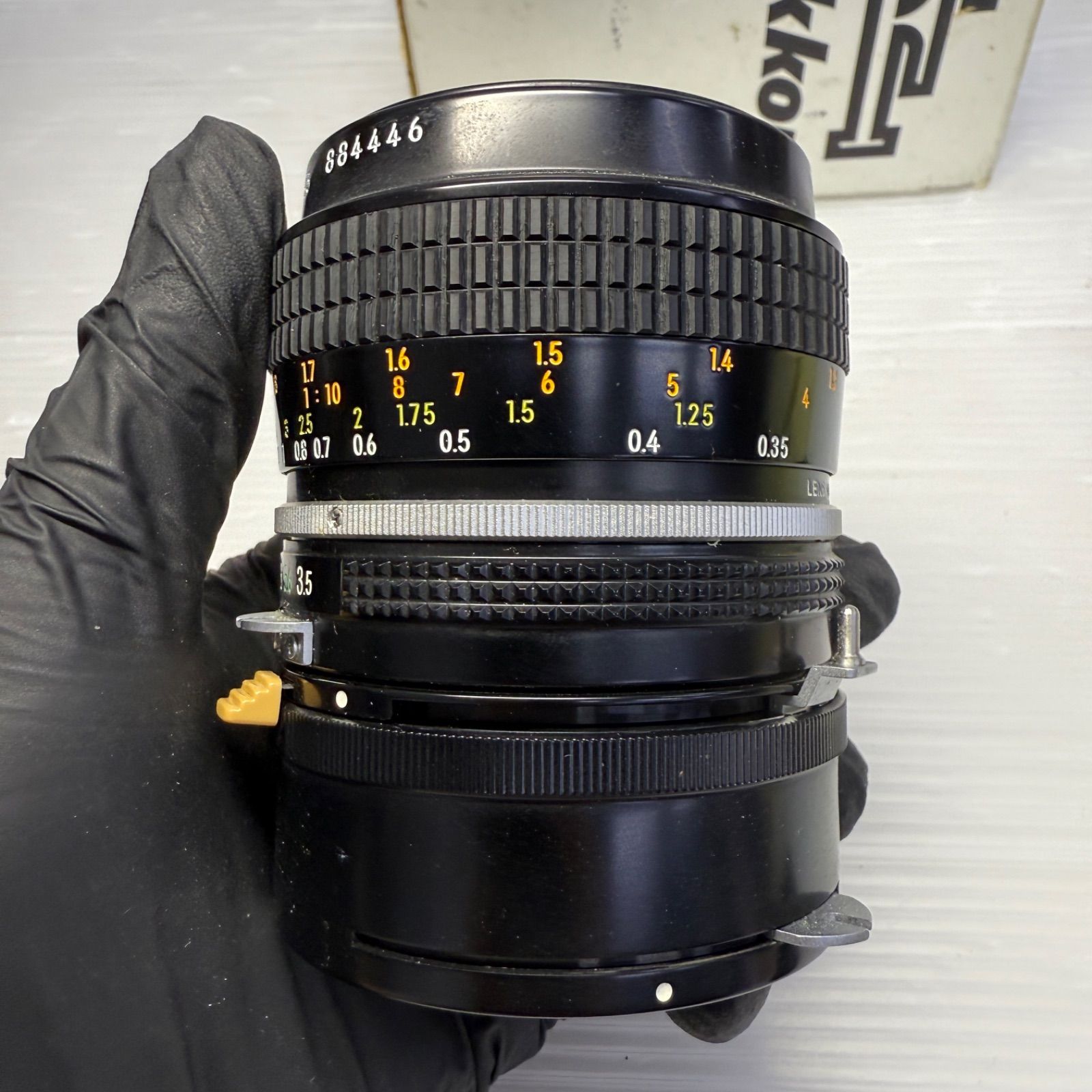 ☆ニコン Micro マイクロ 55mm F/3.5☆Nikon 一眼レフ レンズ フィルム 