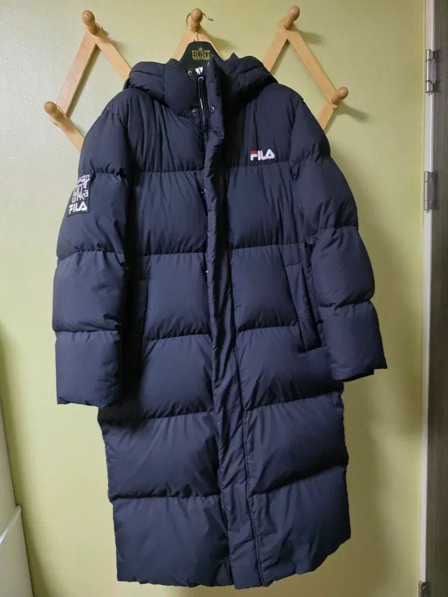 ウーワッグッド FILA フィラ ダウンジャケット ロング丈 XL