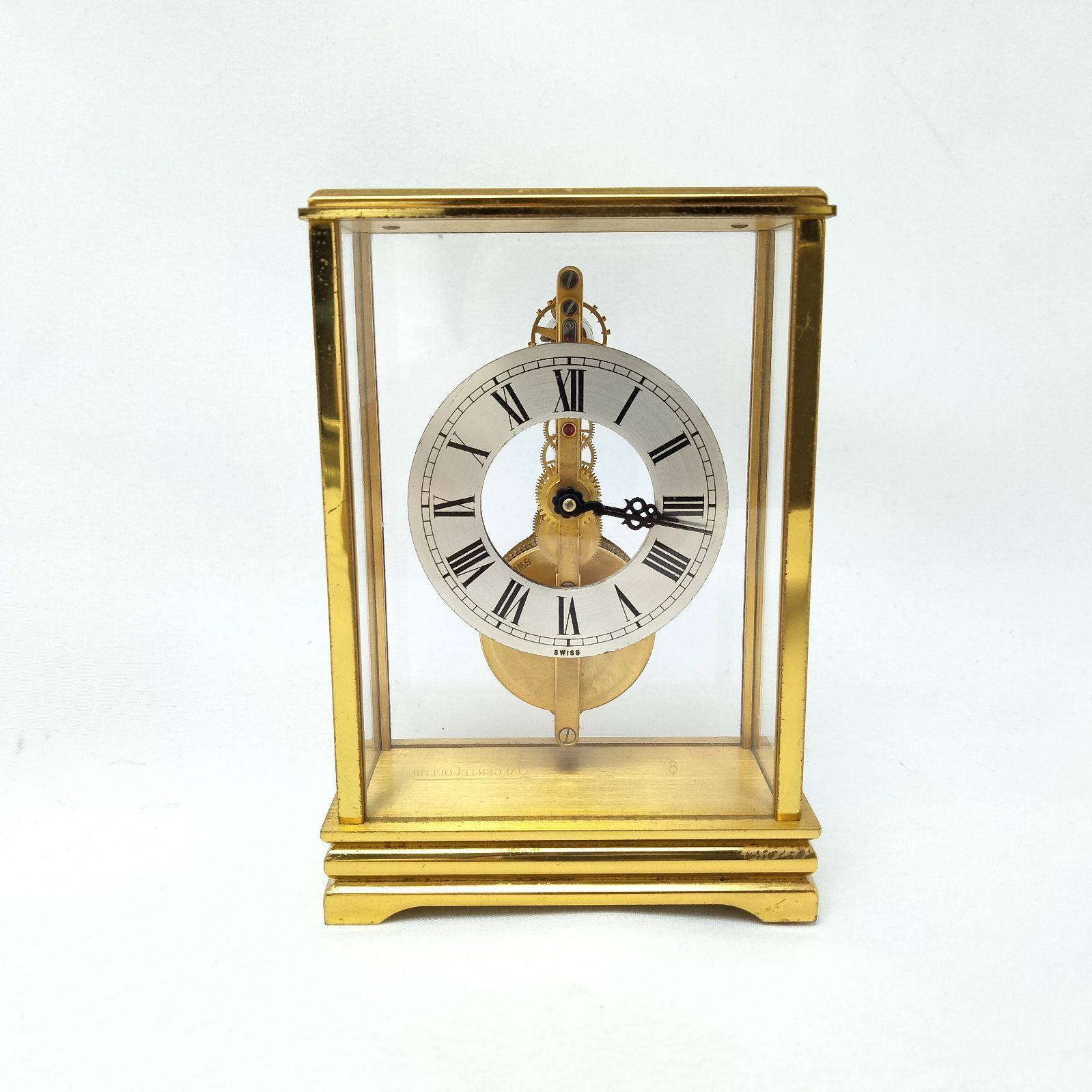 JAEGER ゴールド　置き時計 ✨️JAEGER-LECOULTRE✨️ジャガー・ルクルト アンティーク置き時計