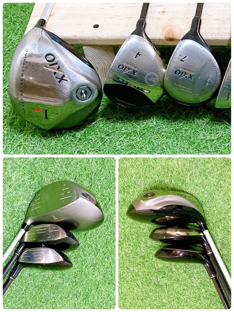 M10.ゼクシオ 初心者オススメ ゴルフクラブ メンズセット 右利き 14本