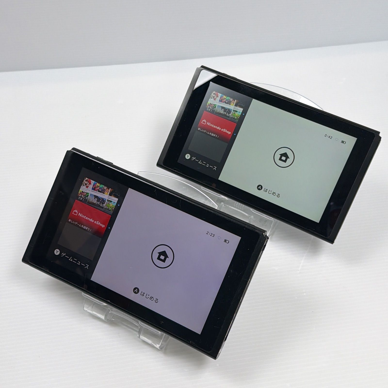 ニンテンドー スイッチ 本体 2017年 2018年モデル 2台セット ジャンク