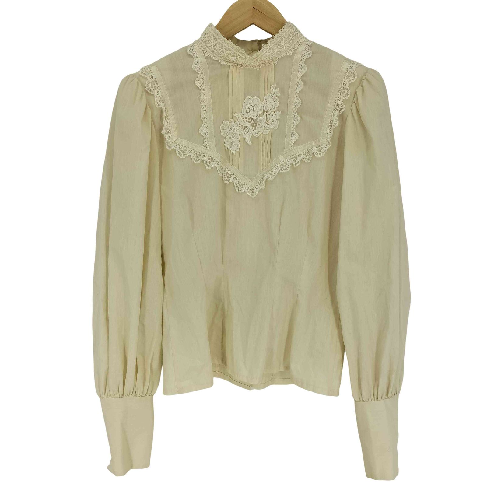 ガニーサックス GUNNE SAX GUNNIES 70S スタンドカラー L/S フリル