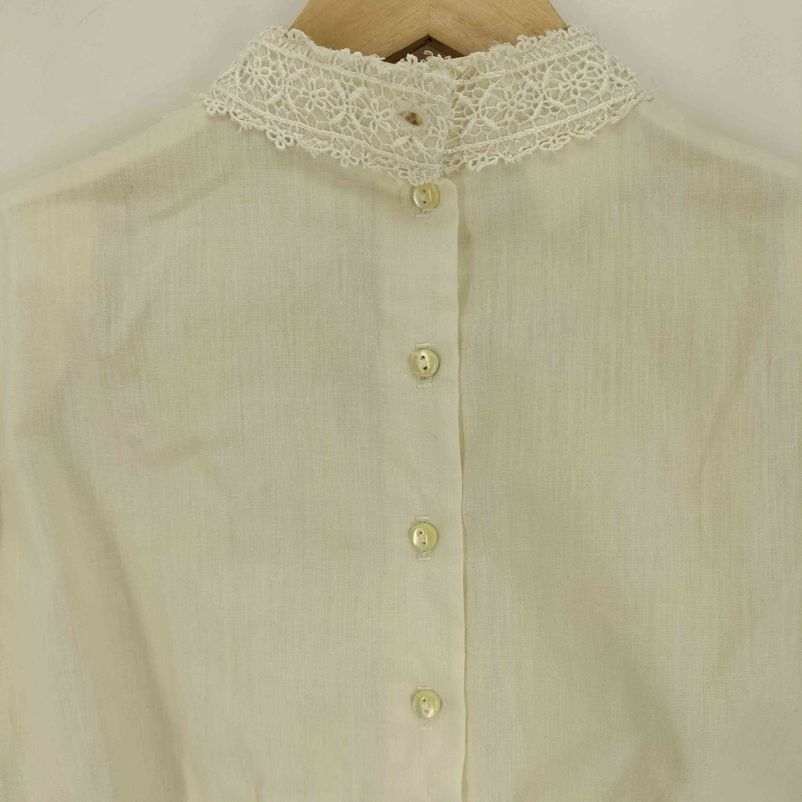 ガニーサックス GUNNE SAX GUNNIES 70S スタンドカラー L/S フリル
