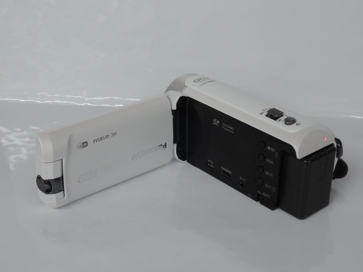中古】 【美品】 パナソニック HC-W585M-W ホワイト - メルカリ