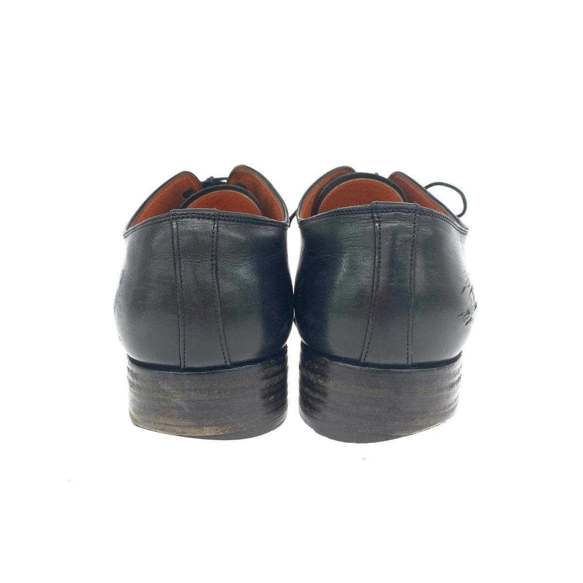 SANTONI サントーニ 一枚革メダリオンシューズ 表記サイズ:7.5