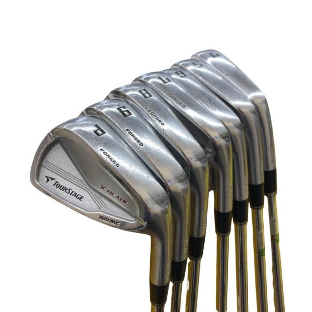 中古】 ブリヂストン TOURSTAGE X-BLADE 709 MC 8S アイアンセット IR