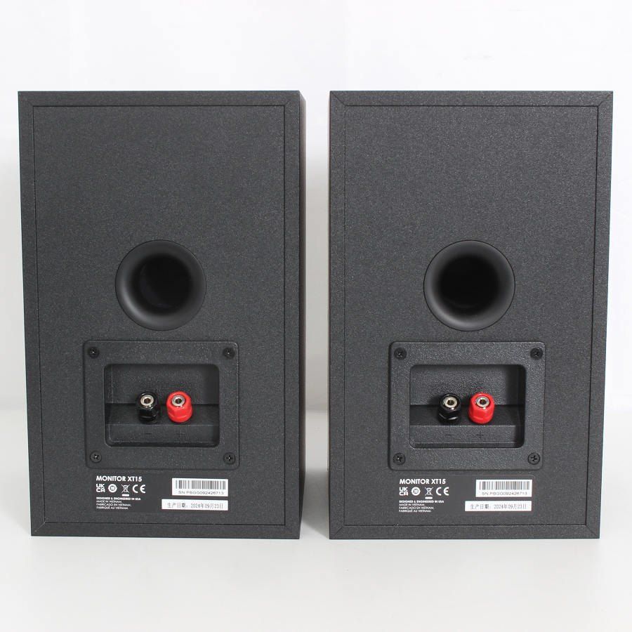 美品】Polk Audio Monitor XT MXT15 ペア マットブラック XTシリーズ
