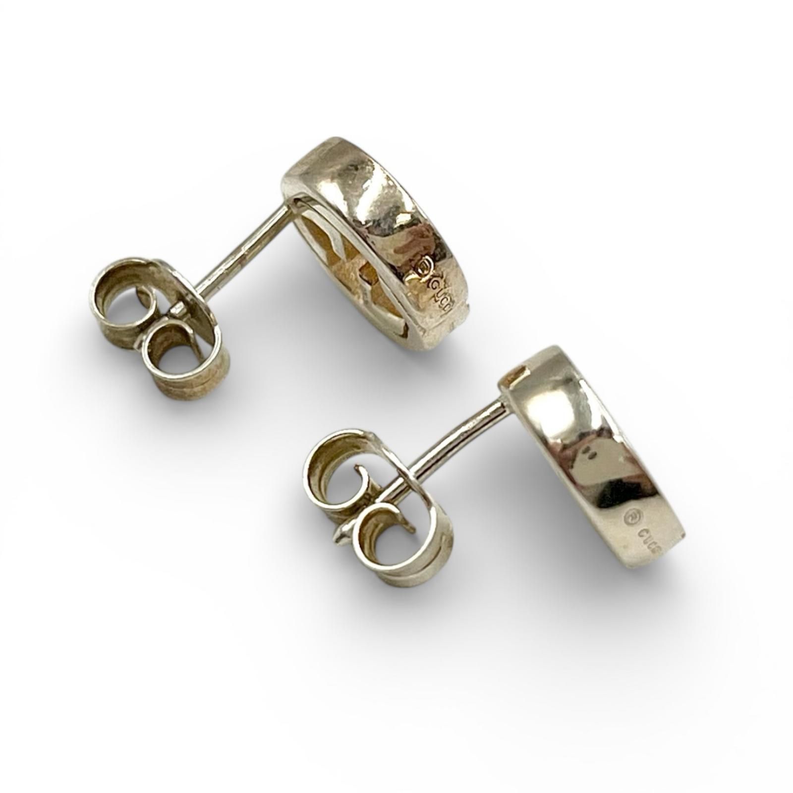 グッチ GUCCI ピアス インターロッキングG シルバー925 レディース