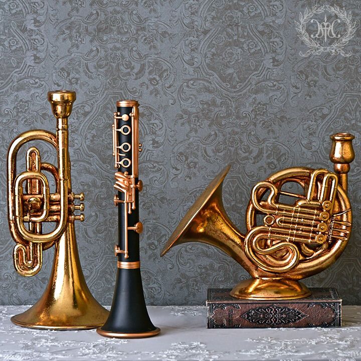 オーケストラ キャンドルホルダー 3点セット