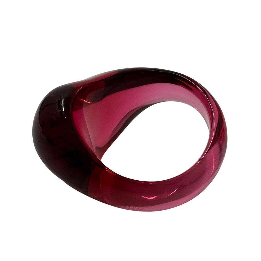 バカラ Baccarat リング レディース ブランド 指輪 クリスタル レッド