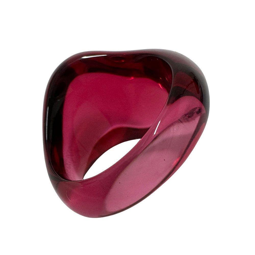 バカラ Baccarat リング レディース ブランド 指輪 クリスタル レッド