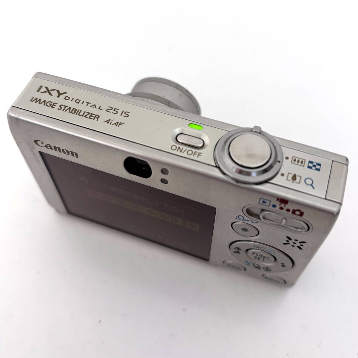 キヤノン】Canon IXY DIGITAL 25 IS コンパクトデジタルカメラ 動作