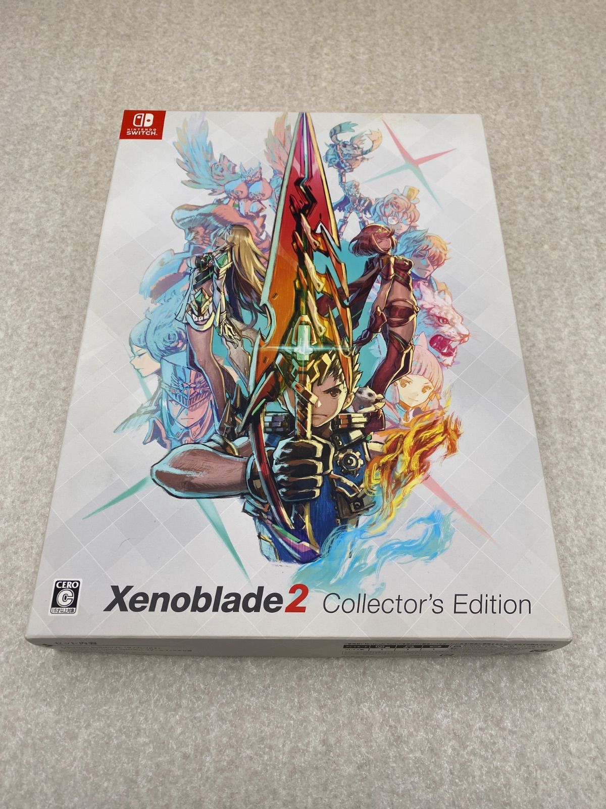 CD ブックレット タイトルシート付 Xenoblade 2 Collector s Edition Switch ソフト