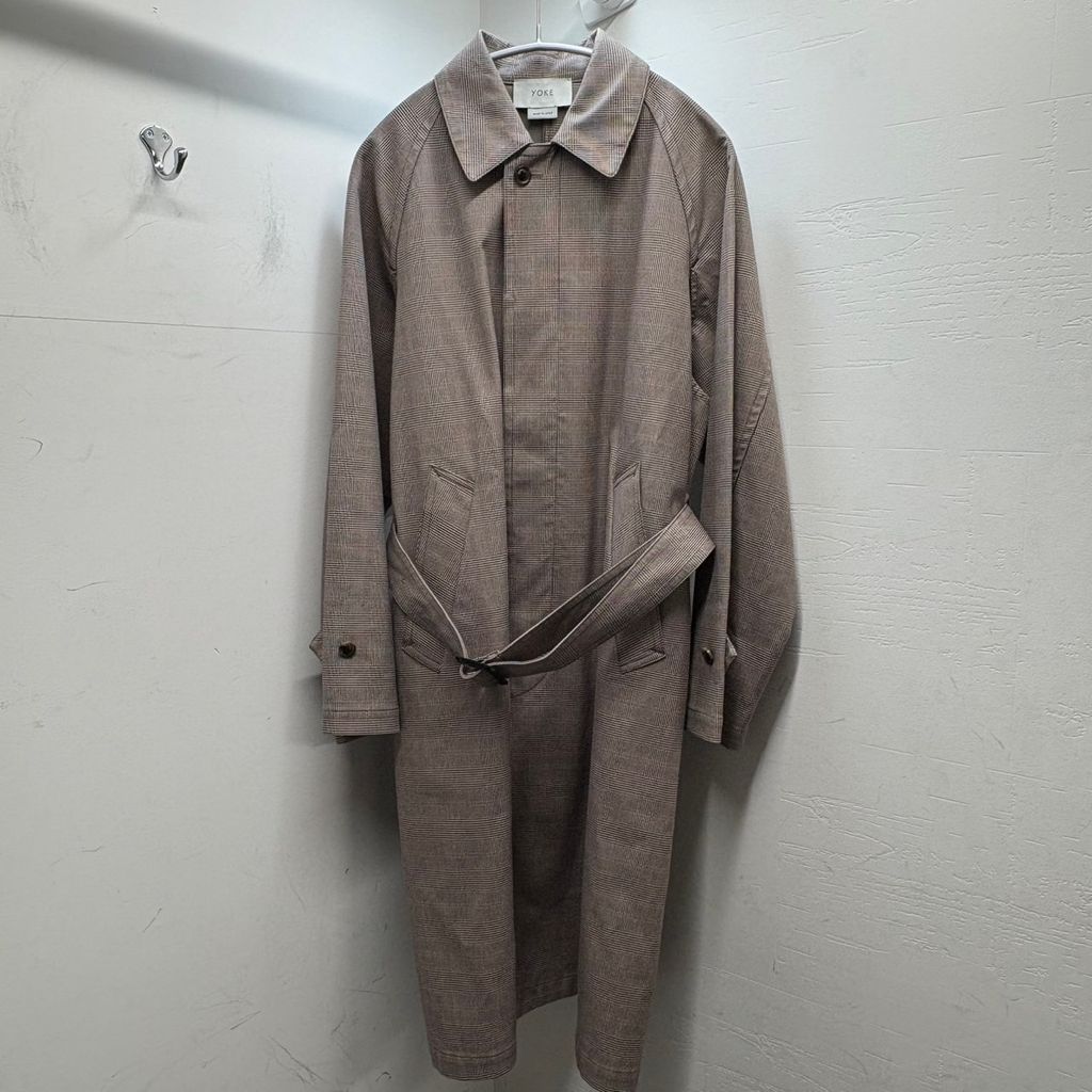 YOKE ヨーク 20SS DOWNSIZING BALL COLLAR COAT ステンカラーコート