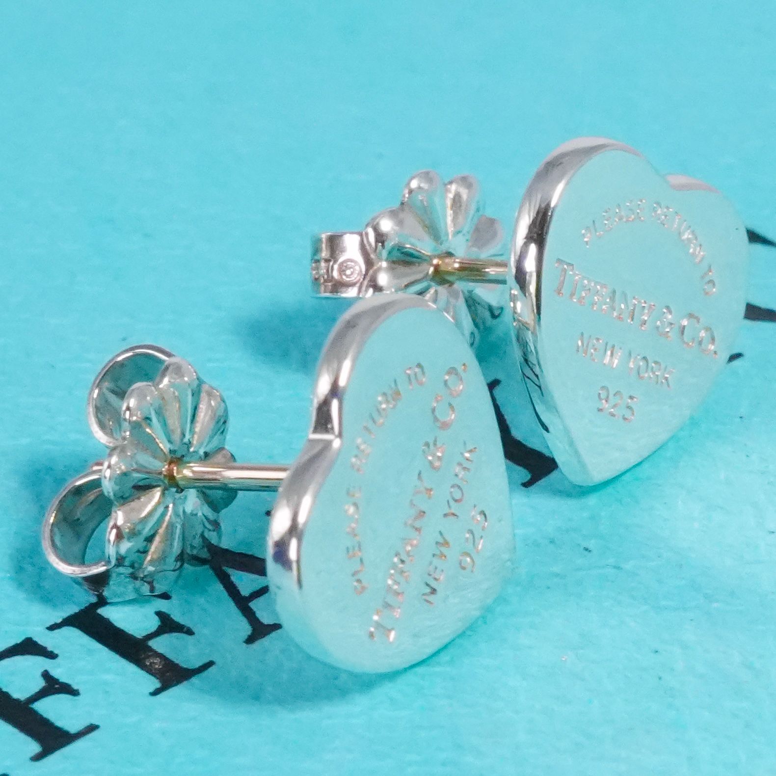 極美品 ティファニー リターントゥハート シルバー ピアス/25-2110