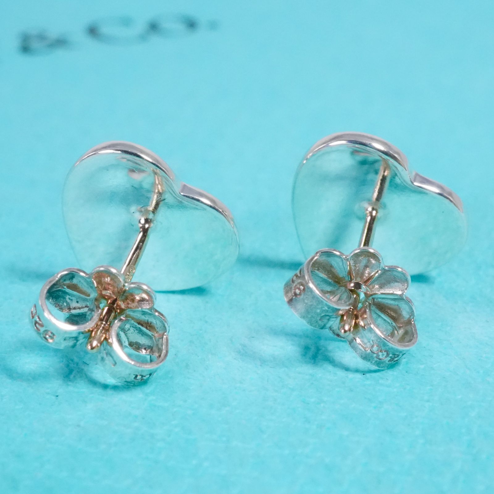 極美品 ティファニー リターントゥハート シルバー ピアス/25-2110