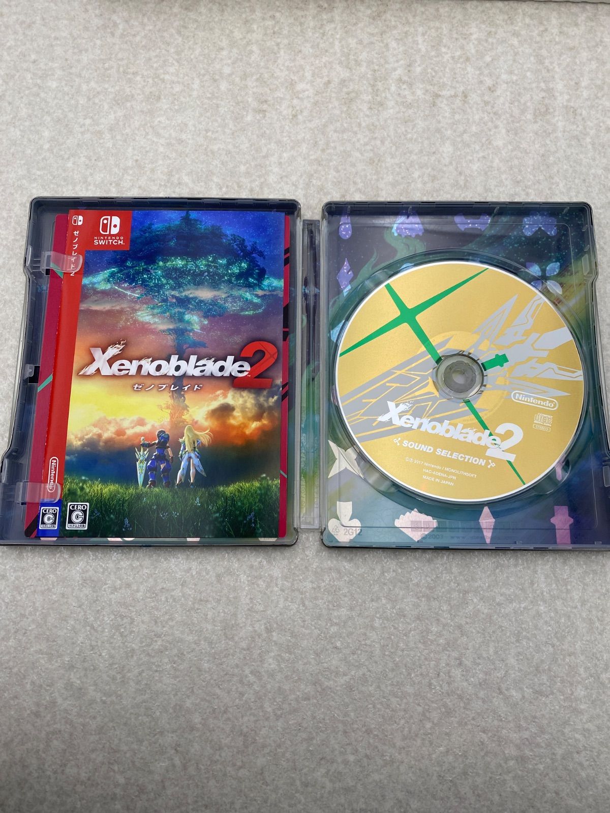  CD ブックレット タイトルシート付 Xenoblade 2 Collector s Edition Switch ソフト ソフト(パッケージ版) Nintendo Switch