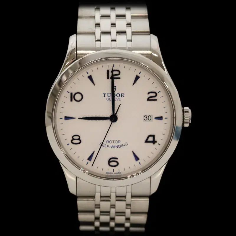 チューダー 91650 1926 オパールイン ブルー ダイアル スチール 41mm