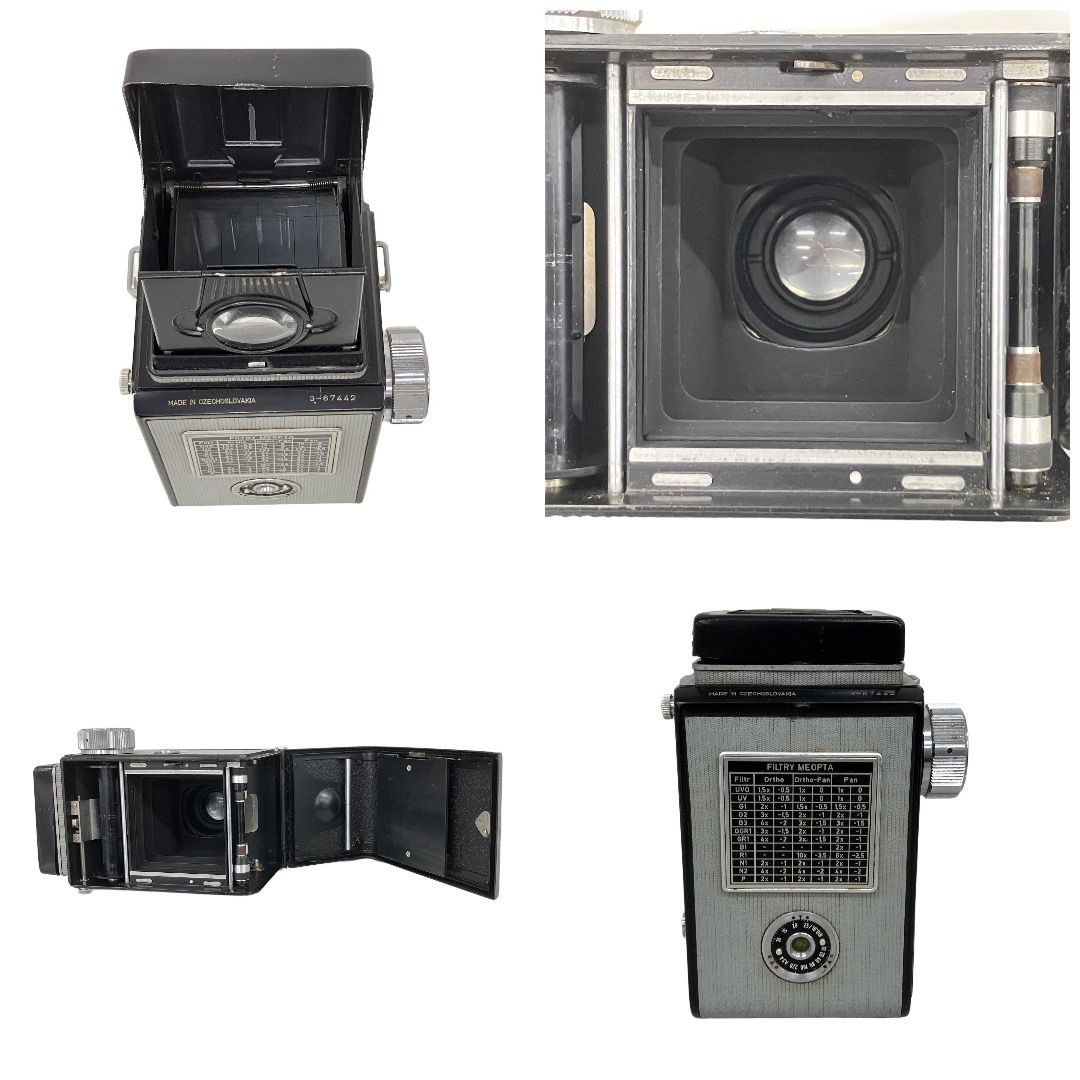 meopta メオプタ flexaret フレクサレット VI 80mm 3.5 フィルム二眼