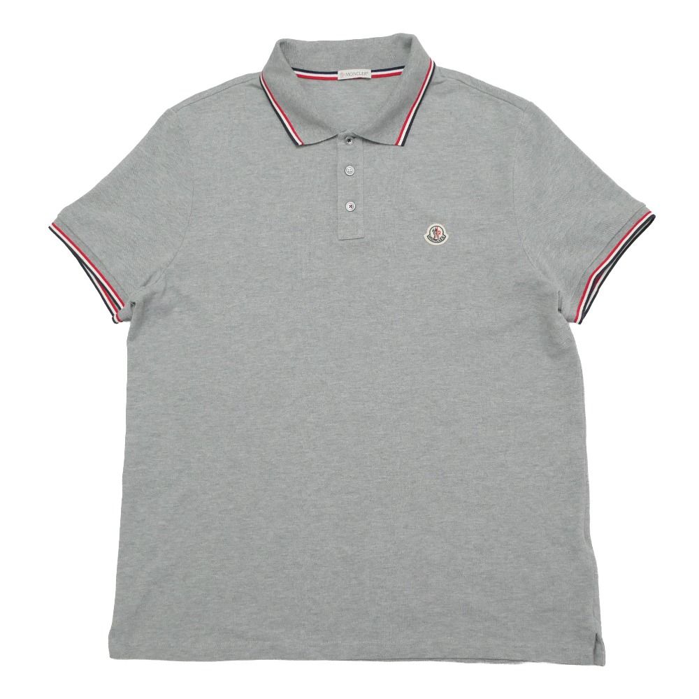 MONCLER モンクレール ポロシャツ サイズXL ロゴ 半袖 鹿の子 ブランド