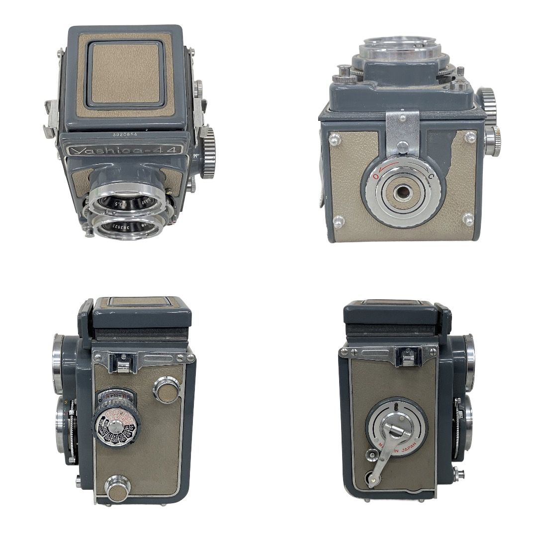 Yashica ヤシカ 44 60mm 1:3.5 フィルム二眼レフカメラ 中古 K10774622
