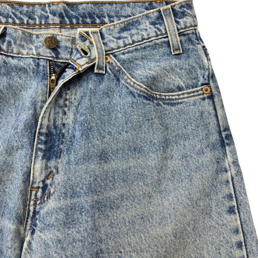 90年代 Levi's リーバイス 550 デニムパンツ オレンジタブ ブルー