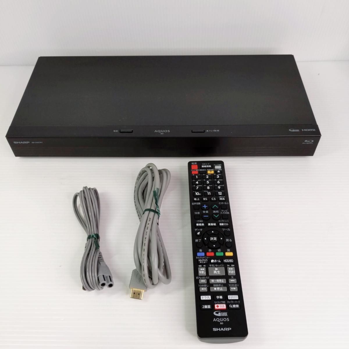 中古品】シャープ AQUOS ブルーレイディスクレコーダー 2B-C05CW1 〇YR