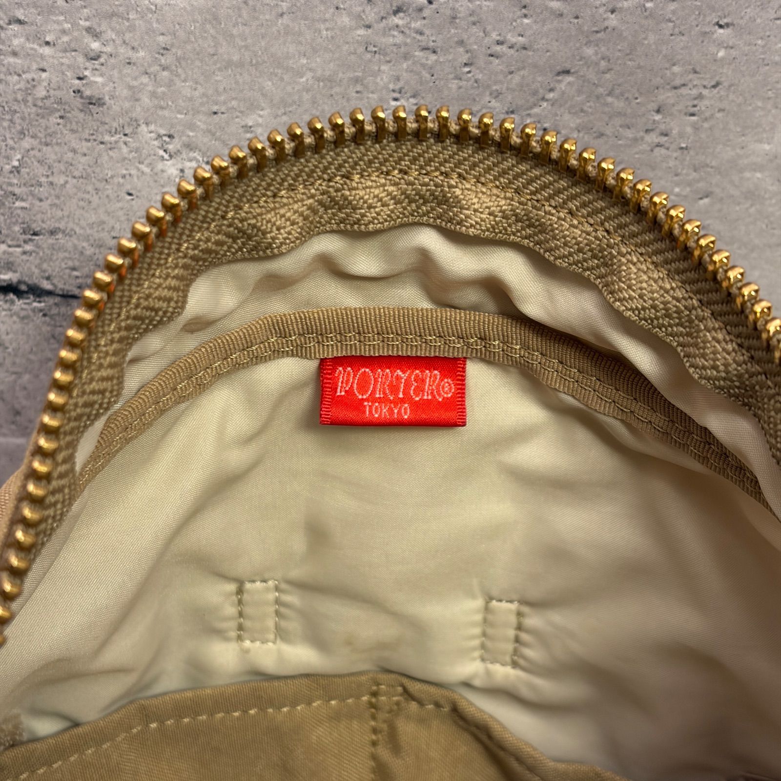 ✨PORTER ドラフト ショルダーバッグ ベージュ 吉田カバン 定番モデル 