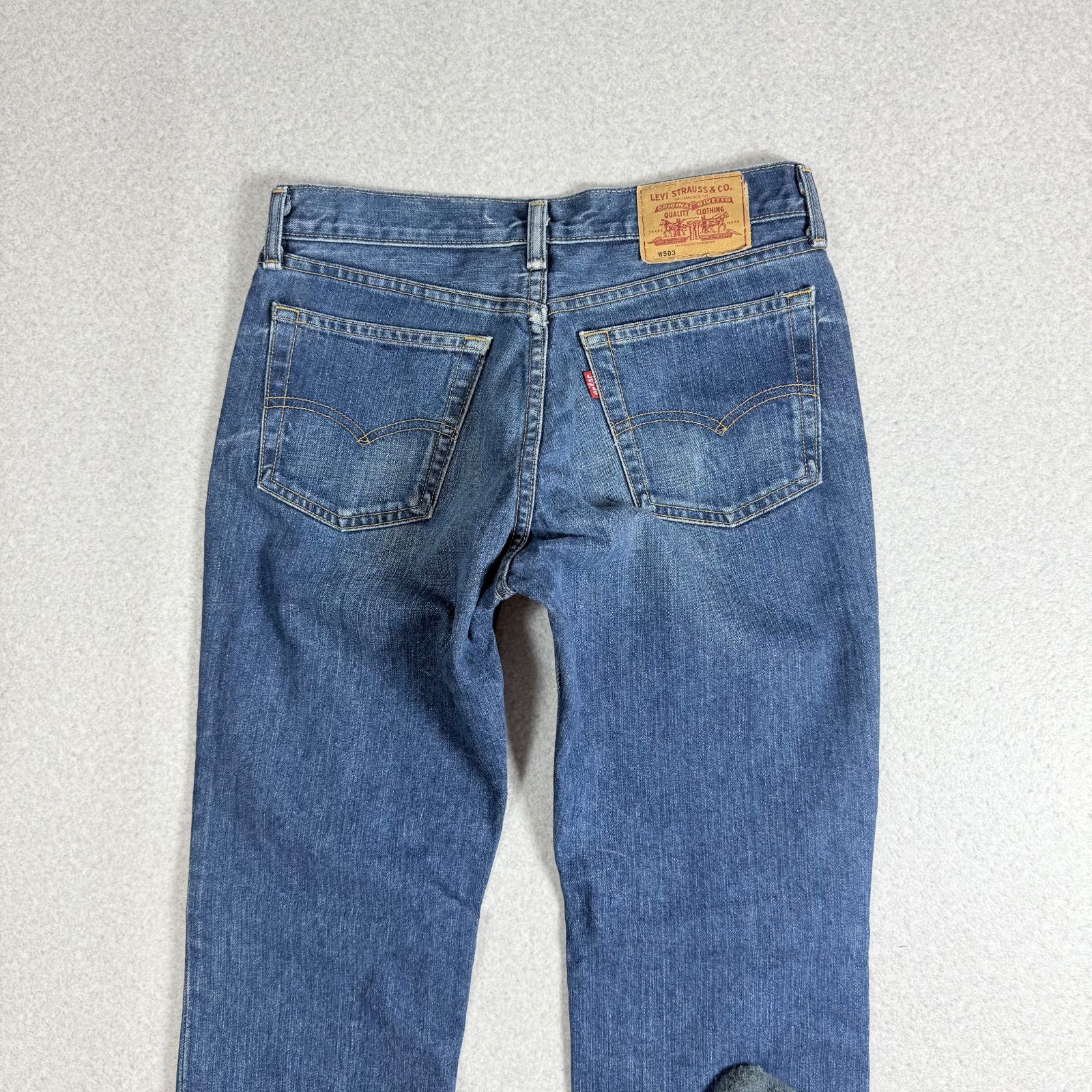 Levi's リーバイス 503 ストレート デニムパンツ デニム ウォッシュ系