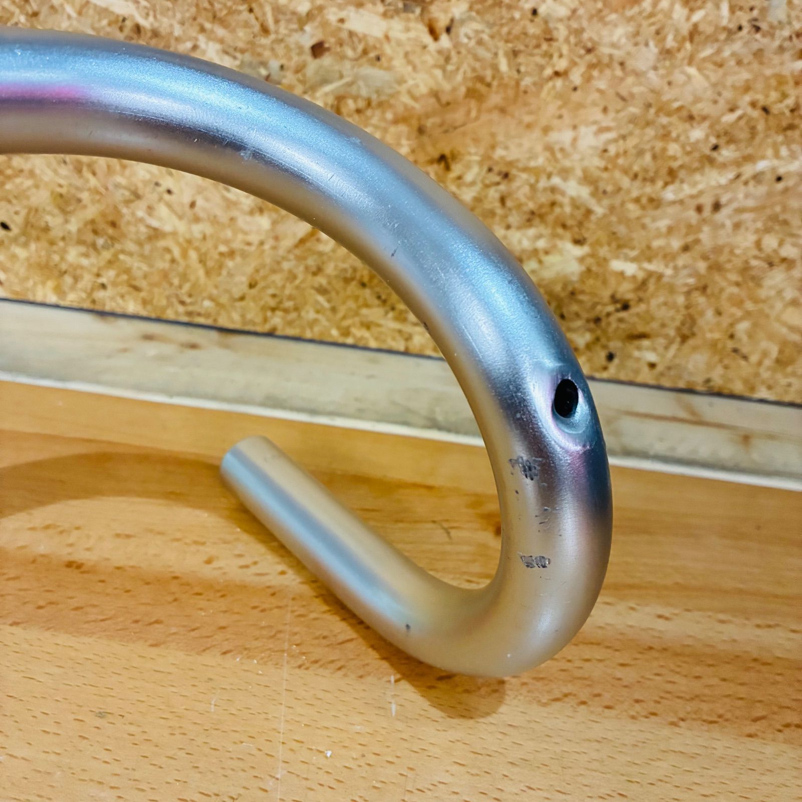 希少】 NITTO ケーブル 内装式 ドロップ ハンドル バー 丸 c-c400mm