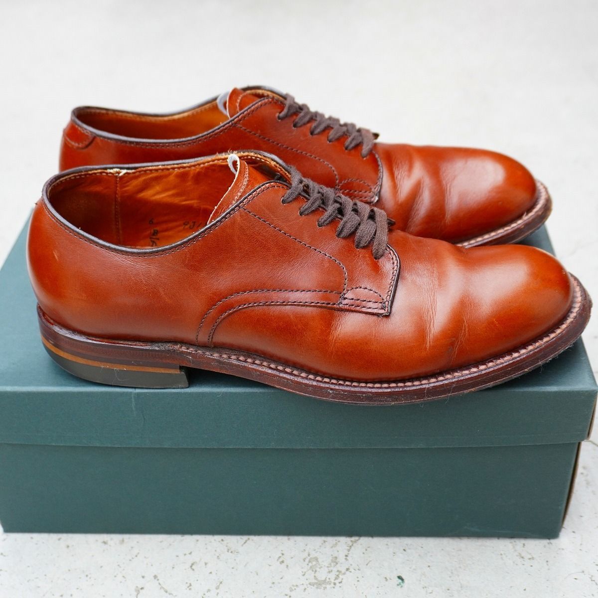 定番 Alden オールデン 53713 Military Plain Toe Ox ミリタリーラスト
