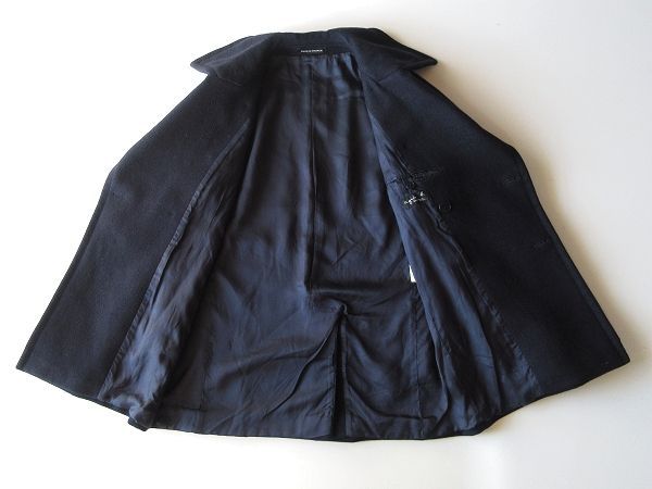 定6万美品　 アニエスベーオム　ウールダッフルコート0 フランス製 希少 フランス製 00sビンテージ agnes b. homme アニエスベー オム