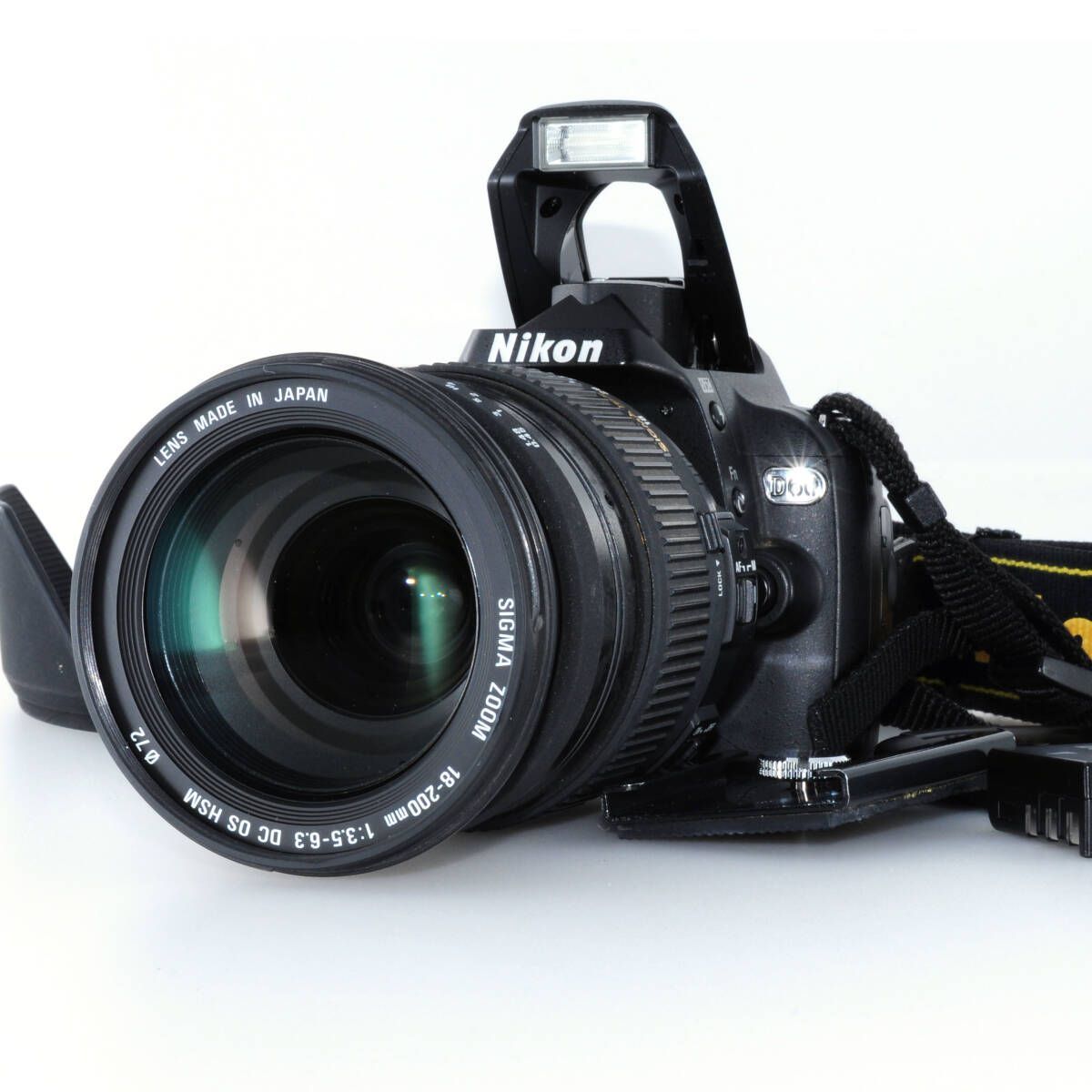 Nikon D60 デジタル一眼レフカメラ+シグマ18-200mm ニコン】Nikon D60 + Sigma 18-200mm F3.5-6.3 DC OS HSM レンズセット