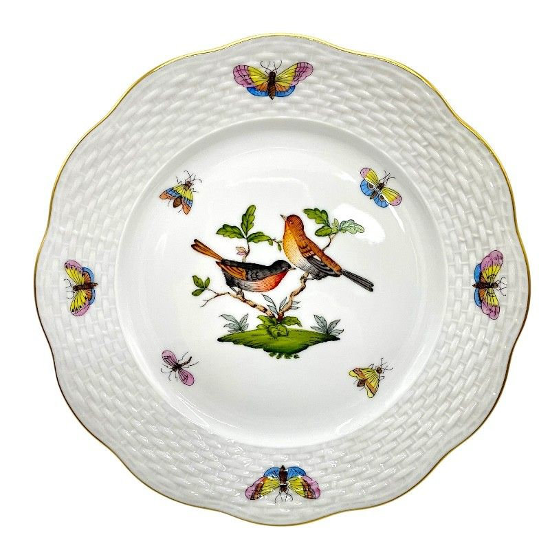 HEREND ヘレンド プレート 19cm ロスチャイルドバード 金彩 マルチ