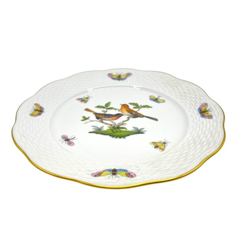 HEREND ヘレンド プレート 19cm ロスチャイルドバード 金彩 マルチ