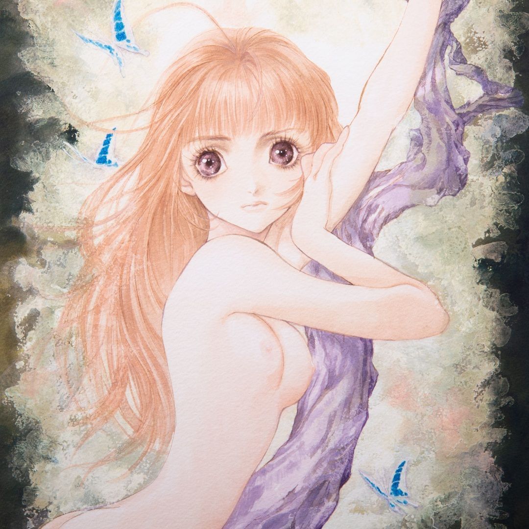 も*ち様 いのまたむつみ 版画 ラズライト アールビバン も*ち様