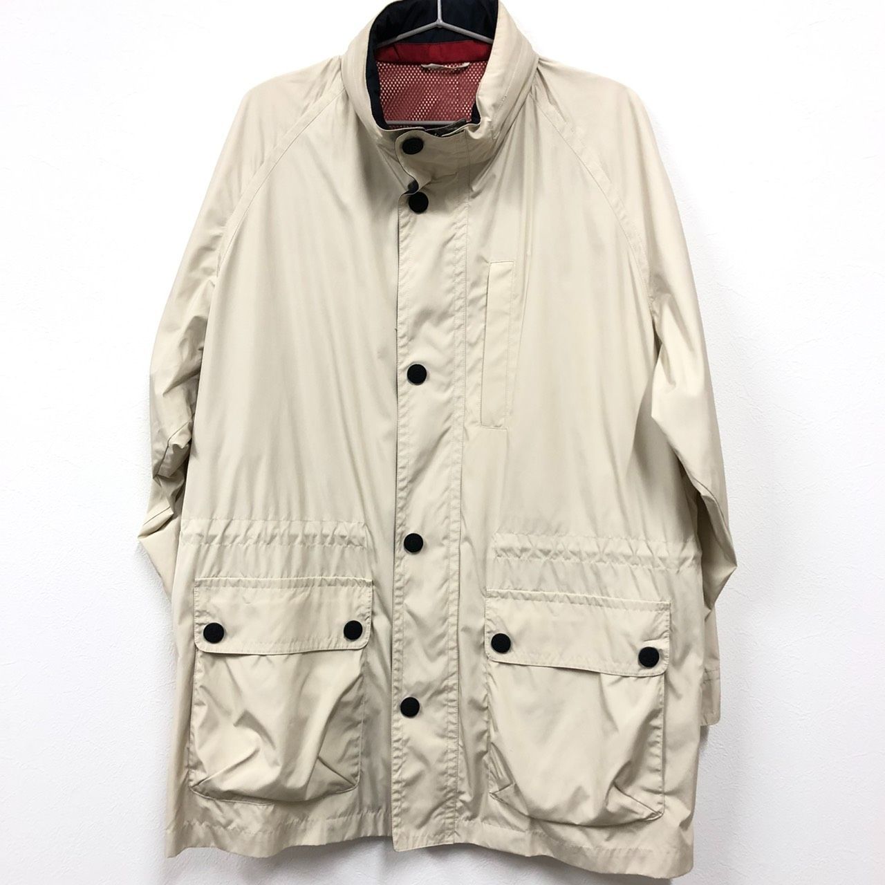 1点限り!!】BURBERRY バーバリー ナイロンジャケット ホワイト 白 