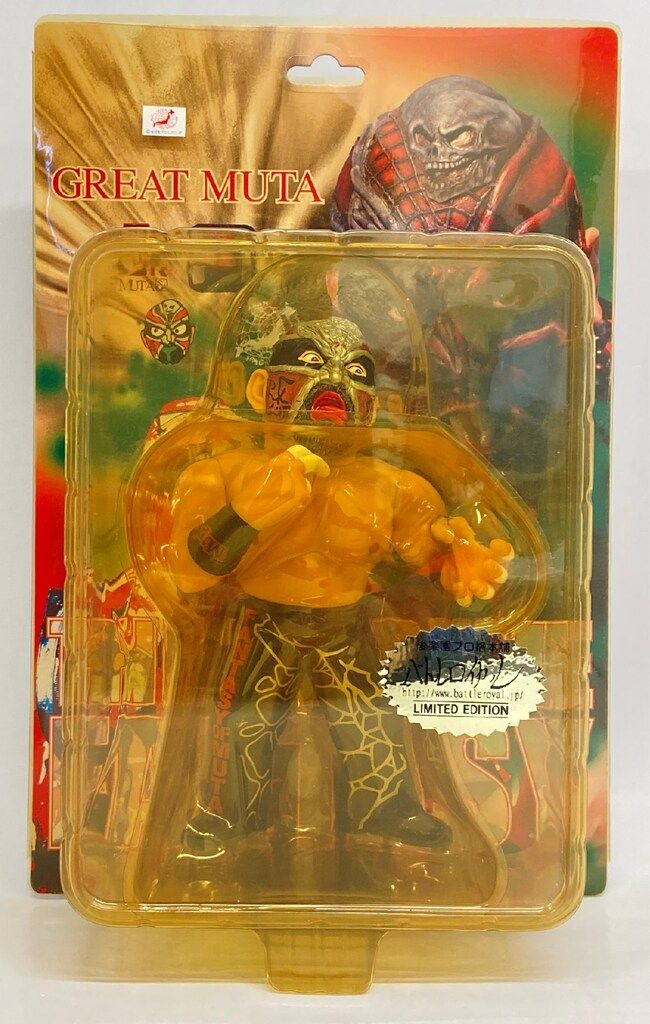 ハオアーツオフィス ハオコレクション 全日本プロレス グレート ムタ ザ スパイダーバージョン バトルロイヤル 版