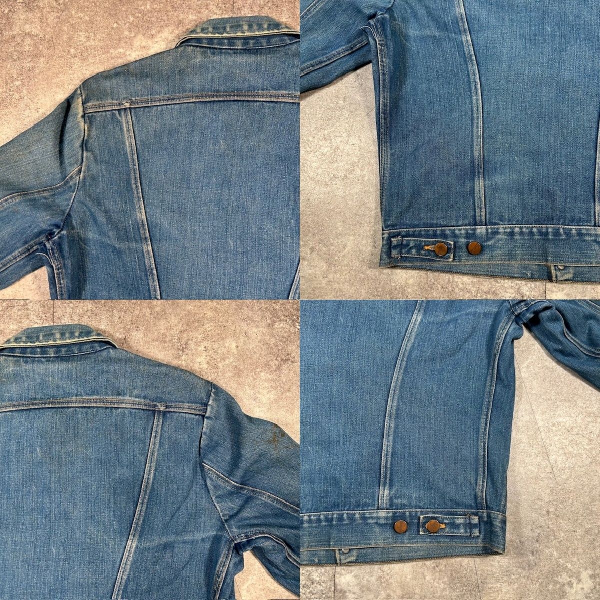 1980's Wrangler デニムジャケット 4つポケ USA製 白三角タグ