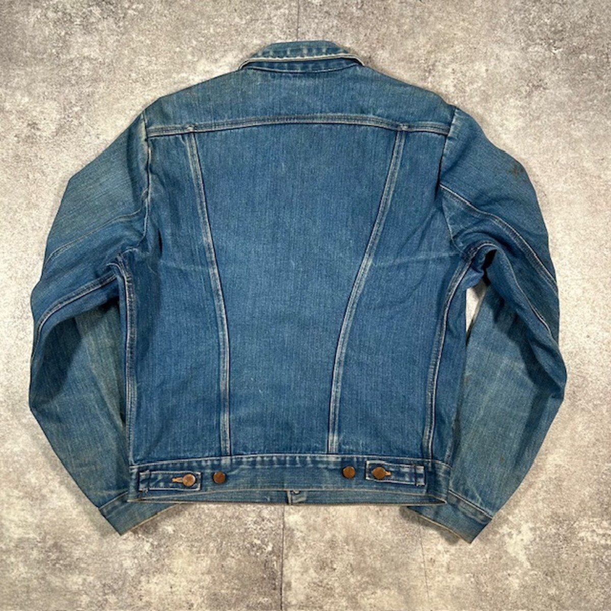 1980's Wrangler デニムジャケット 4つポケ USA製 白三角タグ