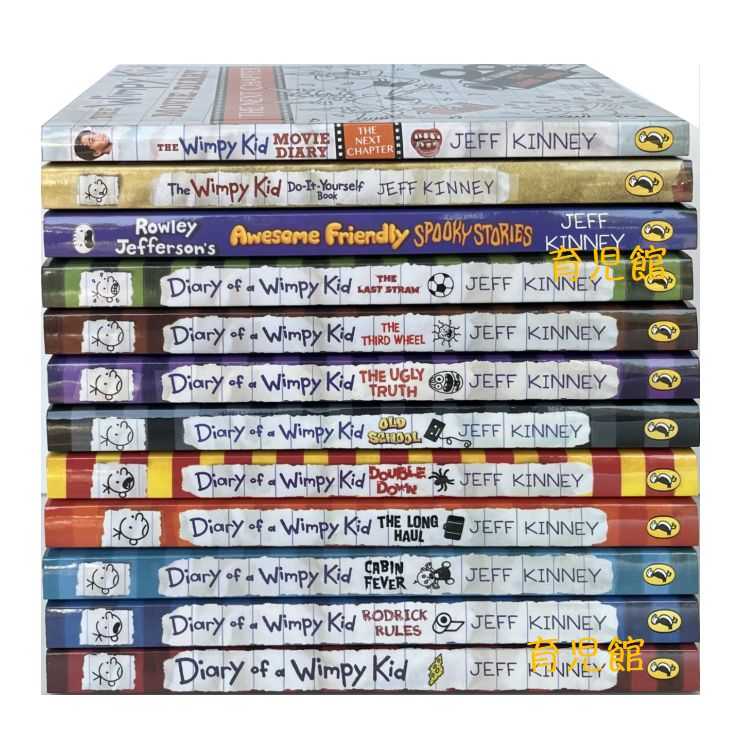Diary of a Wimpy Kid 絵本24冊 箱なし 洋書 - メルカリ