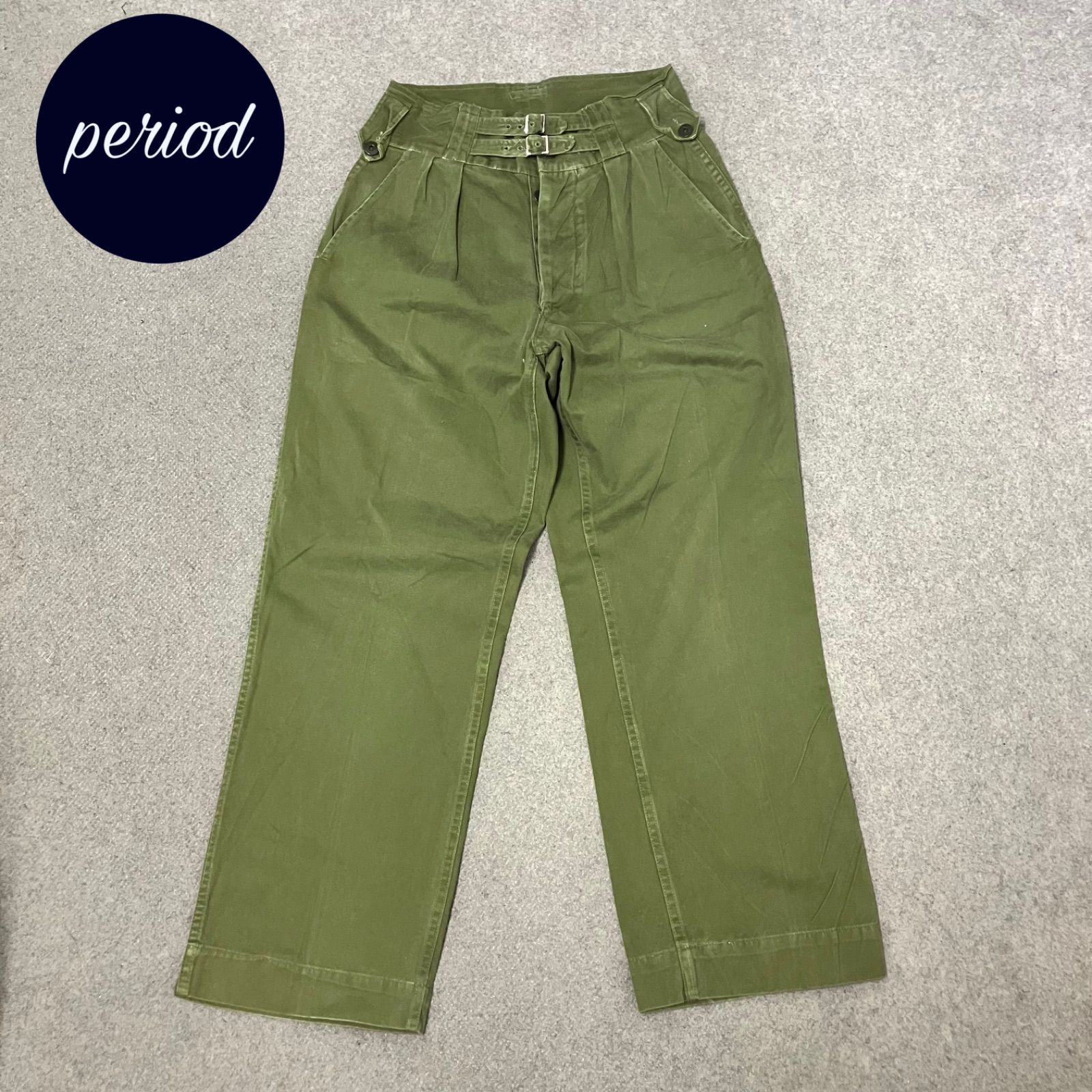 P2927 60s Royal Canadian Army グルカパンツカナダ軍 - メルカリ