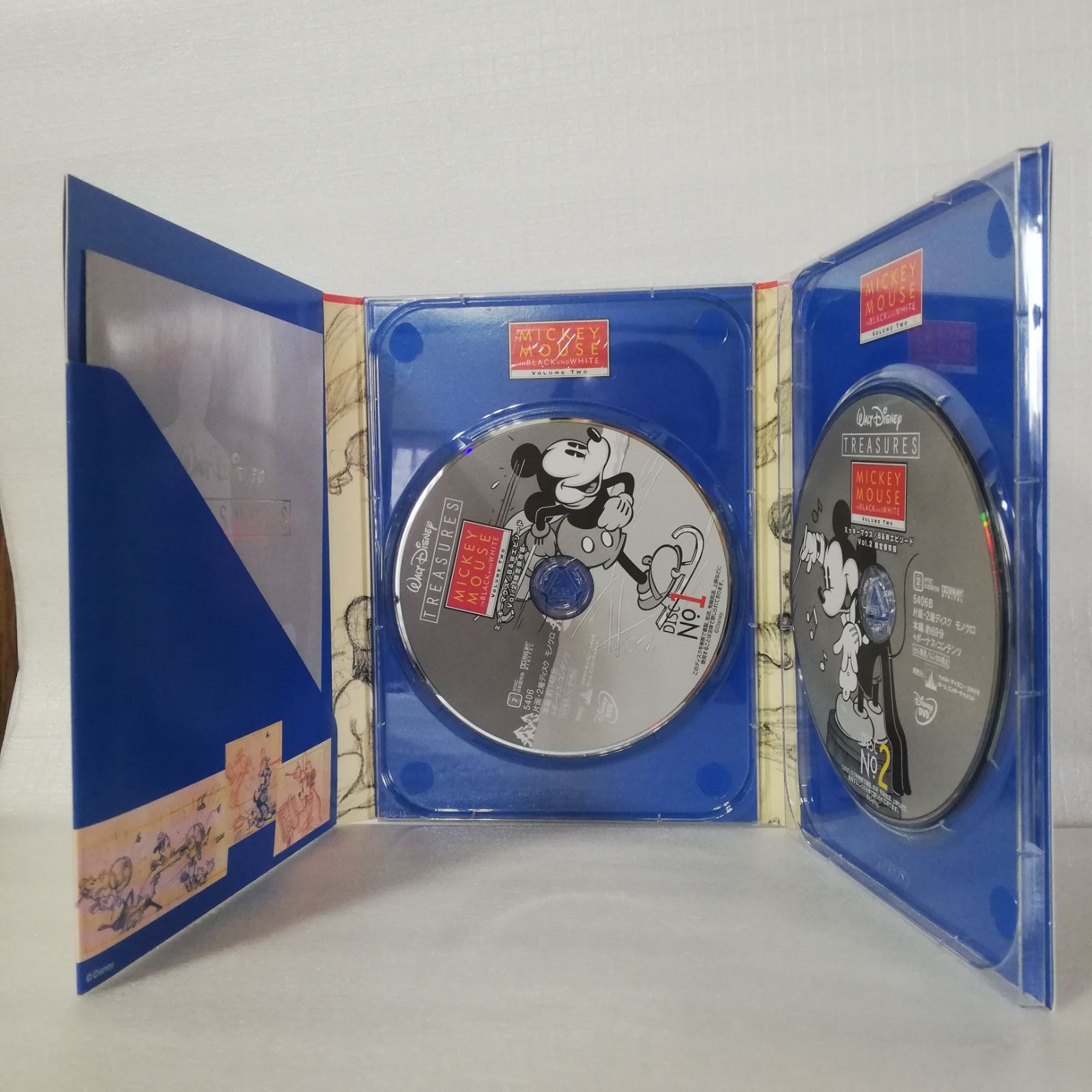 ミッキーマウス B&Wエピソード 2 限定保存版 DVD Vol.2 [自 - メルカリ