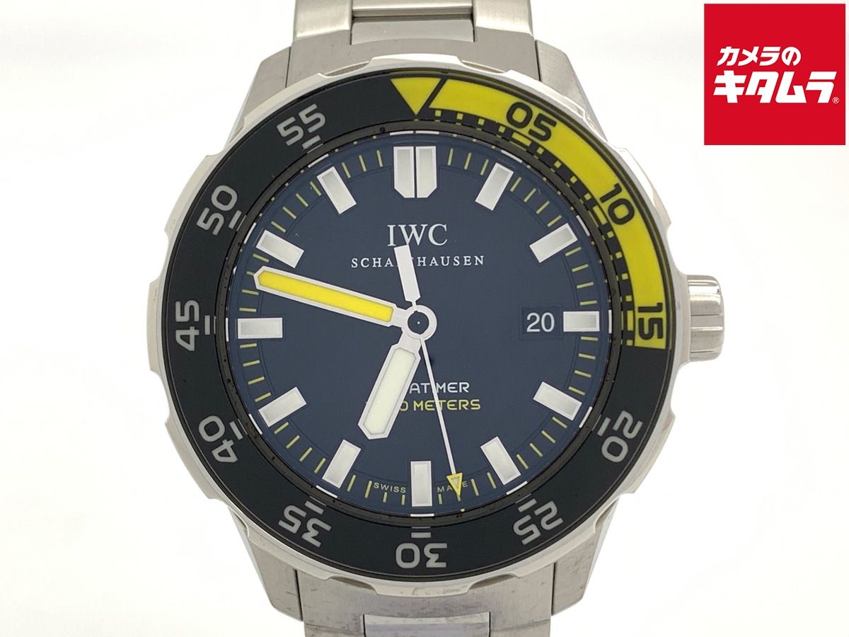 IWC アクアタイマー オートマティック2000 ブラック IW356801 ステンレススティール