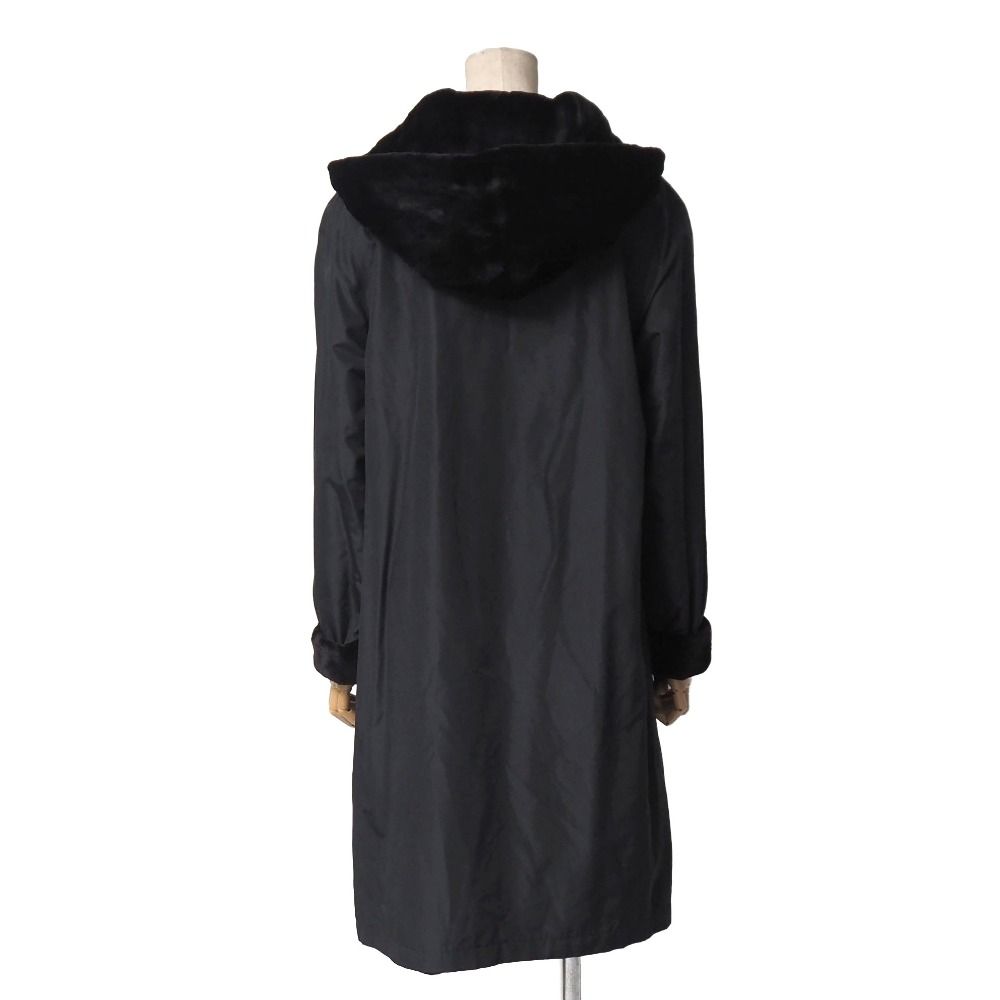 □美品□SAGA MINK サガミンク コート サイズ8 リバーシブル