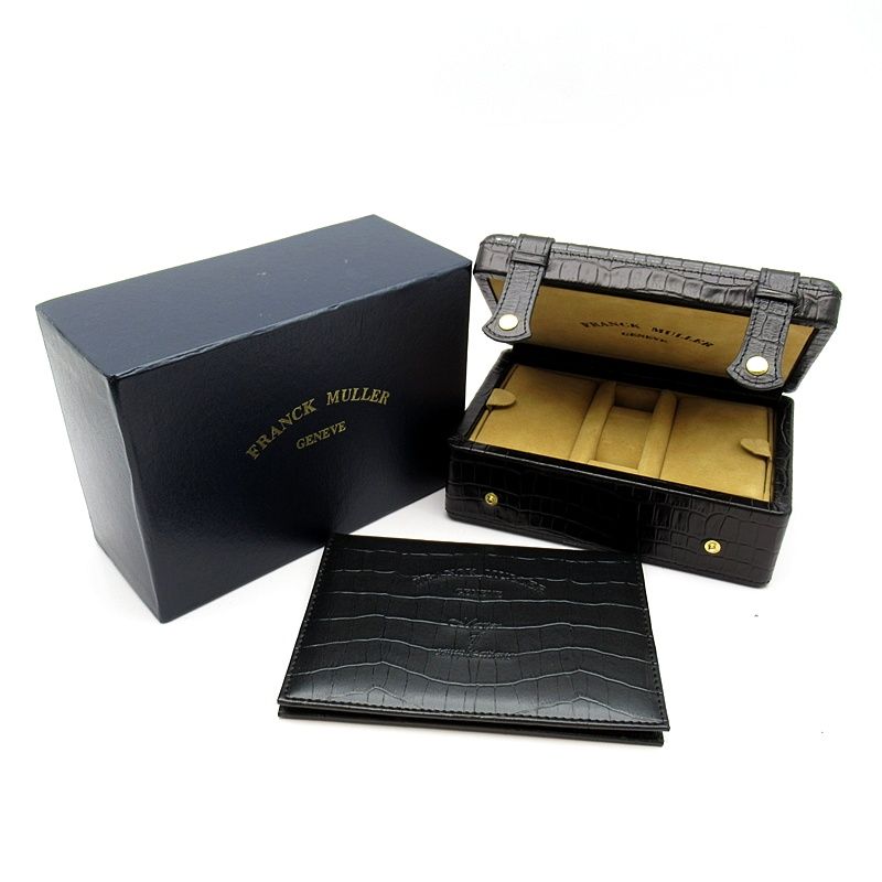 フランクミュラーレザー新品大箱、保証書セット！ FRANCK MULLER