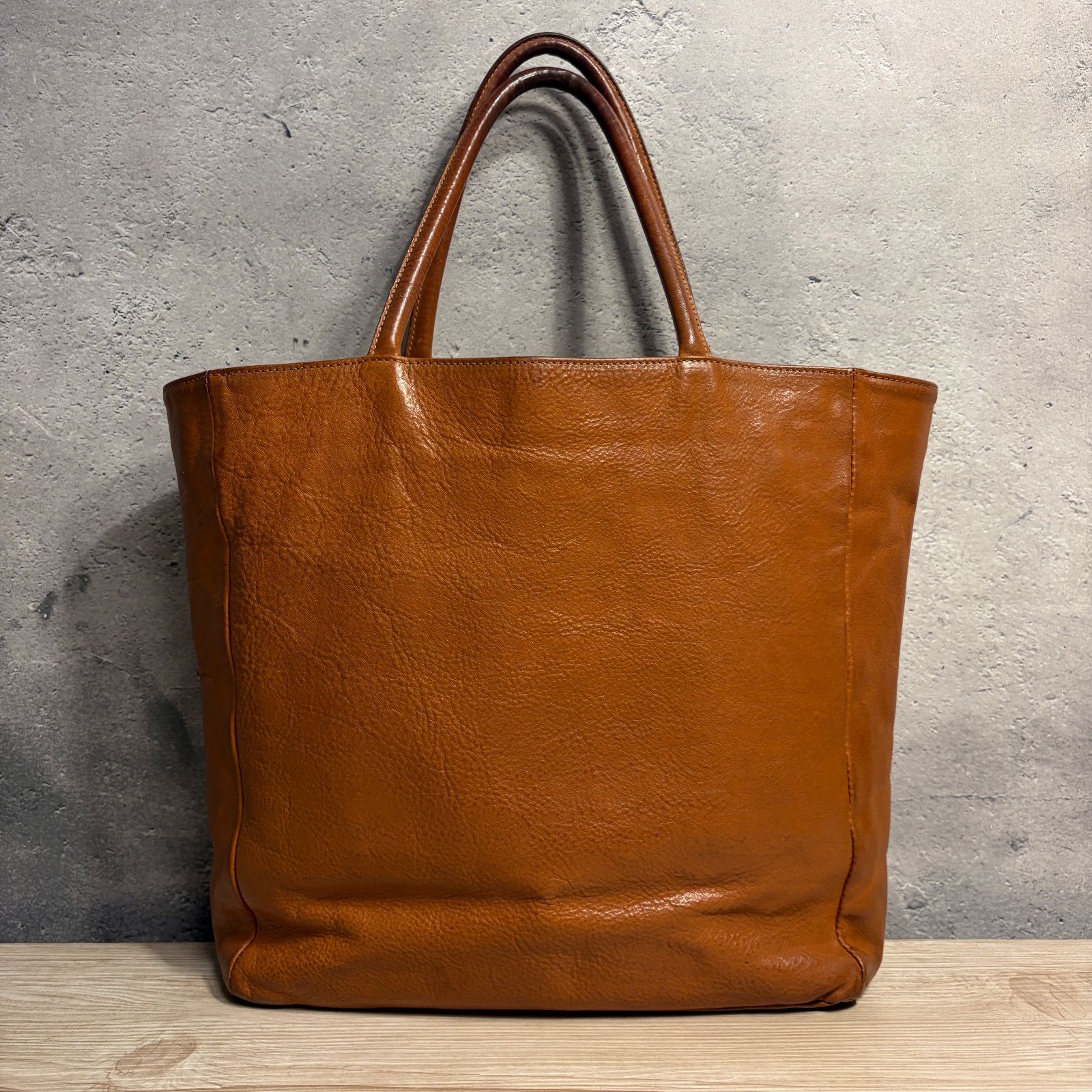 ✨IL BISONTE イルビゾンテ レザートートバッグ ブラウン 本革 