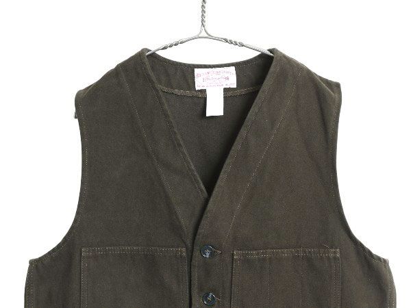 お得なクーポン配布中!】 00s USA製 フィルソン モールスキン ベスト L