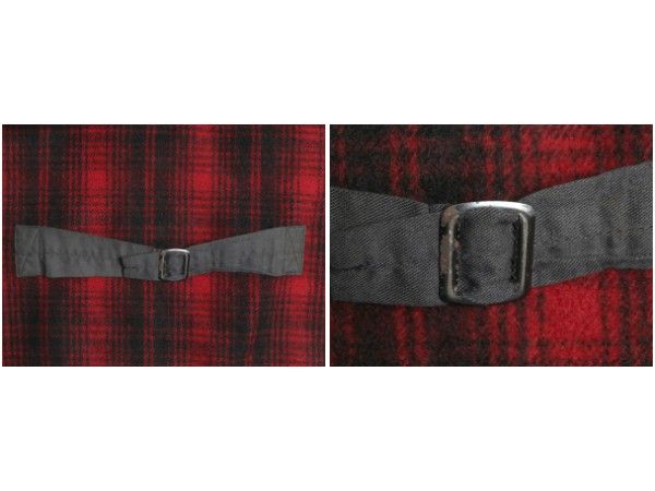 80s USA製 エルエルビーン フルジップ ウール ベスト メンズ XL